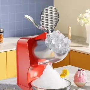 카페 제빙기 업소용 얼음가는기계 가정용 빙수기계 얼음 팥빙수 만들기