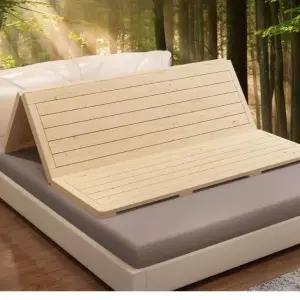 나무깔판 프레임 원목 휴식 평상형 접힘 침대