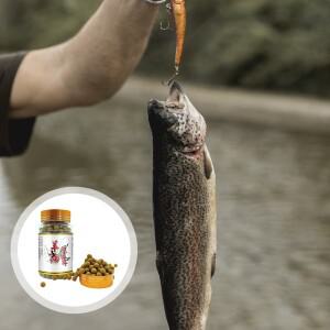 새로운 혈액 밀 질소 신선한 습식 미끼 양유 펠렛 메기 잉어 민물 어류 사료 낚시용 블랙 핏