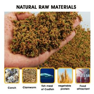 낚시왕 300g 범용 달팽이 잉어 미끼 - 고기 및 누에가루로 제작 | 봄 & 여름 야외 Cr