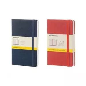 몰스킨 클래식노트 플레인 사파이어블루 하드커버 라지(Large)