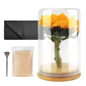 현명한 꽃 보존 키트 실리카겔 크리스탈이 포함된 건조 병 신부 부케