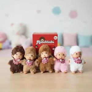 몬치치 랜덤 키링 인형 키홀더 가방꾸미기 원숭이 캐릭터 열쇠고리 백참 피규어 장식 (1개)