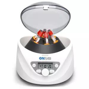 ONiLAB 랩 PRP 벤치탑 원심분리기 6x15mL/10mL/7mL/1.5-5ml 300-5000rpm 최대 2600xg RCF LCD 디지털