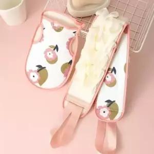 샤워 때타월 장갑 2종세트 등밀이 셀프 타올 때장갑 때수건 목욕용품