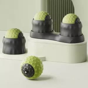 옆집샵 휴대용 릴렉스 지압 마사지볼 발바닥 림프 목 어깨 등 종아리 스트레칭 공