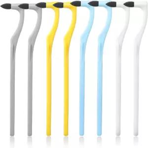 치아 미백 연마 구강 관리를 위한 얼룩 제거기 치석 도구 지우개 폴리셔 전문 클리닝 키트 8PCS