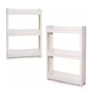 [JED] 베란다용 다용도 이동식 선반 틈새 수납장