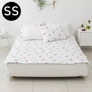 체리 시어서커 여름 밴딩패드 슈퍼싱글 SS (화이트) 침대패드
