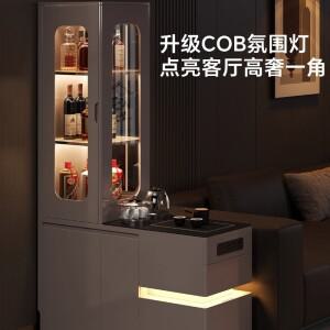 야외 이동식 바 페르 카사 카운터 커피 캐비닛 가구 와인 냉장고 나무 저장고 주류 액세서리