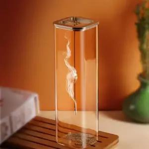인센스 스틱 유리 홀더 향피우기 향꽂이 향받치대 거치대