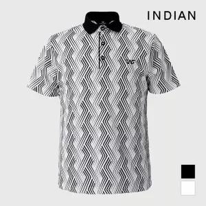 [INDIAN] 그래픽패턴 요꼬 티셔츠_MIGASYM3351