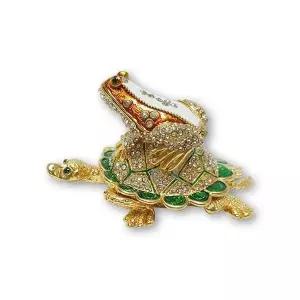 IS 고급 칠보 거북두꺼비 장식품 3384-1