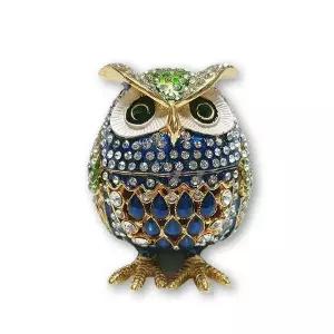 IS 고급 칠보 부엉이 장식품 5364