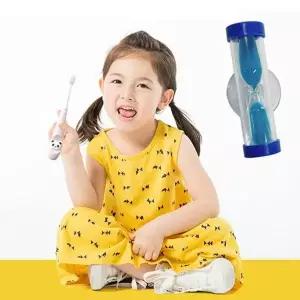 양치질 모래시계 흡착식 타이머 구강 관리 교육 도구