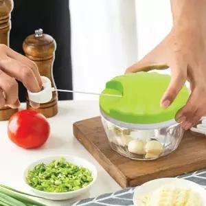 다지기 야채 마늘 멀티 회전 3중 5중 칼날 세트