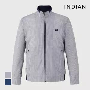 [INDIAN] 니트배색 골프 점퍼_MIGCL3M3321
