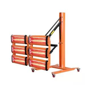 적외선 건조기 자동차 정비소 차량용 열처리기 도색 고온 판금 히팅기 고성능 이동식 페인트