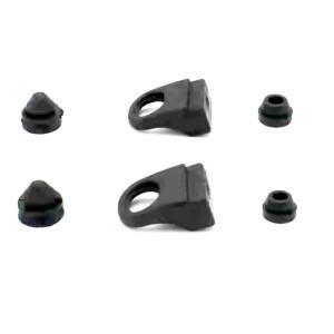 푸조 206 207 3008 T73 RCZ 시트로엥C4 C5 DS5 라디에이터 고정 브래킷 유연한 라이닝 콘덴서 고무 받침대