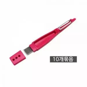 야채껍질칼 감자칼 파채칼 필러 10개 세트 일체형