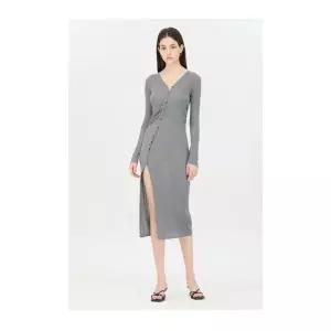 [하프클럽/시슬리]사선 셔링 롱 니트 가디건 SAKC03441  CG