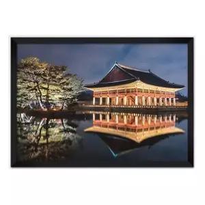 퍼즐 500피스 경복궁 경회루 야경 액자 세트