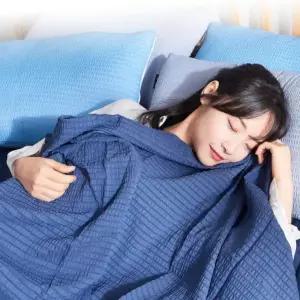 [골드스마일]시어서커 홑이불 화이트 시원한 여름 침구 홑겹 Q