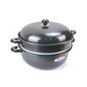 가볍고 단단한 식당용 2단 찜솥 48호 딤섬찜기 감자찜기 꽃게찜기