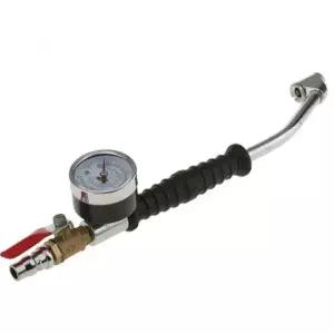 타이어 공기주입기 공기압 측정기 휴대용 차량용 펌프