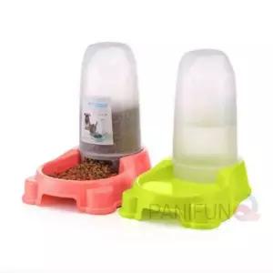 자동급식기 애완견 사료 그릇 고양이 식기 개 밥통 자동 디스펜서