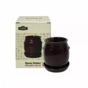 수저통 대형 도자기 수저보관용기 물빠짐 식기 정리함