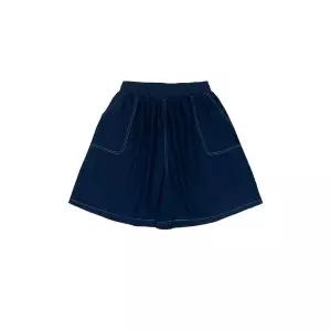 [레코브](광주신세계)난스판 배색스티치 5부 데님팬츠 (SB31F6DT501X)