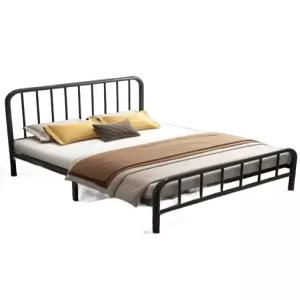 철제 침대프레임 골드 싱글 더블 프레임 내구성 금속침대 구조 강한 견고한