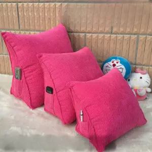 삼각쿠션 베개 침대 허리 대형 등받이쿠션 삼각등쿠션