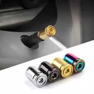 자동차 타이어 휠 에어 밸브캡 4개세트 아연