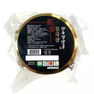 순수자연 DMZ 파주장단콩 직접 담근 저염 청국장 200g