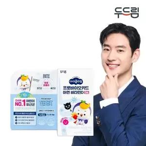 [두드림] 아이클타임 프로바이오키드 아연 비타민D 캡슐 30캡슐 X 1박스 (1개월분)