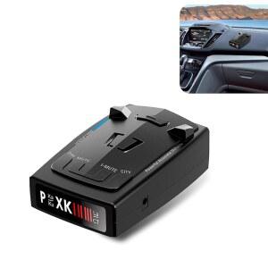 야우루 RAD2000 자동차 레이더 탐지기, 360도 도시 트럭 고속도로 안전 액세서리, 범용(블랙) SUV용 경보 속도 다국어 모드