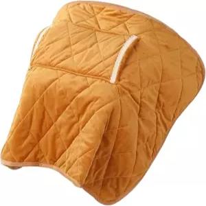 온열 무릎 담요 24x32인치 소프트 웜 플러시 자동차 포켓 포함 세탁 가능한 USB 사무실 홈 기숙사 여행용