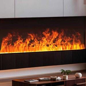 불멍 가습기 거실 벽난로 공식판매점 공기정화 무드등 LED 모닥불 급수 벽난로가습기 장식