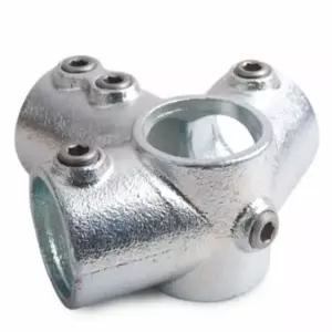 파이프 클램프 조립용 연결 브래킷 고정 지지대