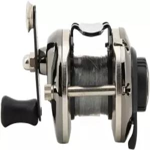 얼음 낚시 릴 휴대용 겨울 소형 플레이트 휠 측면 크래피 라인 태클 기어 비율 포함 블랙 - 유지 관리 도구