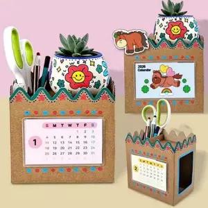 [셀러에이드]다육 만들기 2026년 diy 정리함 화분 테이블 달력 책상정리함만들기