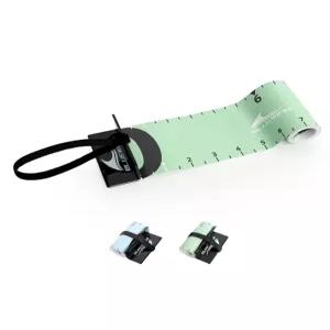 블루윙 60인치 낚시 자 휴대용 롤업 접이식 측정 테이프 범프 보드 방수 도구 녹색 -