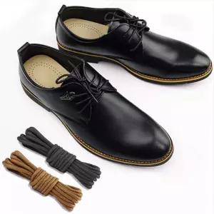 남자 정장 구두끈 왁싱 라운드 신발끈 80cm 워커 부츠 교체용 끈