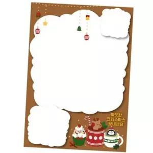 선물 크리스마스 편지지 페이퍼 롤링 단체 송년회 손글씨