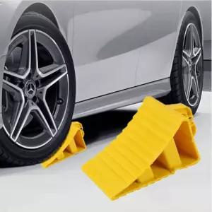 언덕길 경사 주차 필수품 화물차 승용차 공용 바퀴 고정 받침대