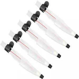 산랴 낚싯대 팁 5개 플라스틱 텔레스코픽 커버 보호대 상단 모자 케이스 유형 2