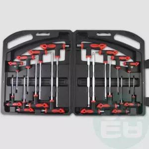 [셀러에이드]육각볼트 차량용 렌치 키트 T렌치 16P 공구 세트 수리용