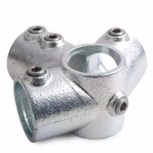 파이프 클램프 조립용 연결 브래킷 고정 지지대